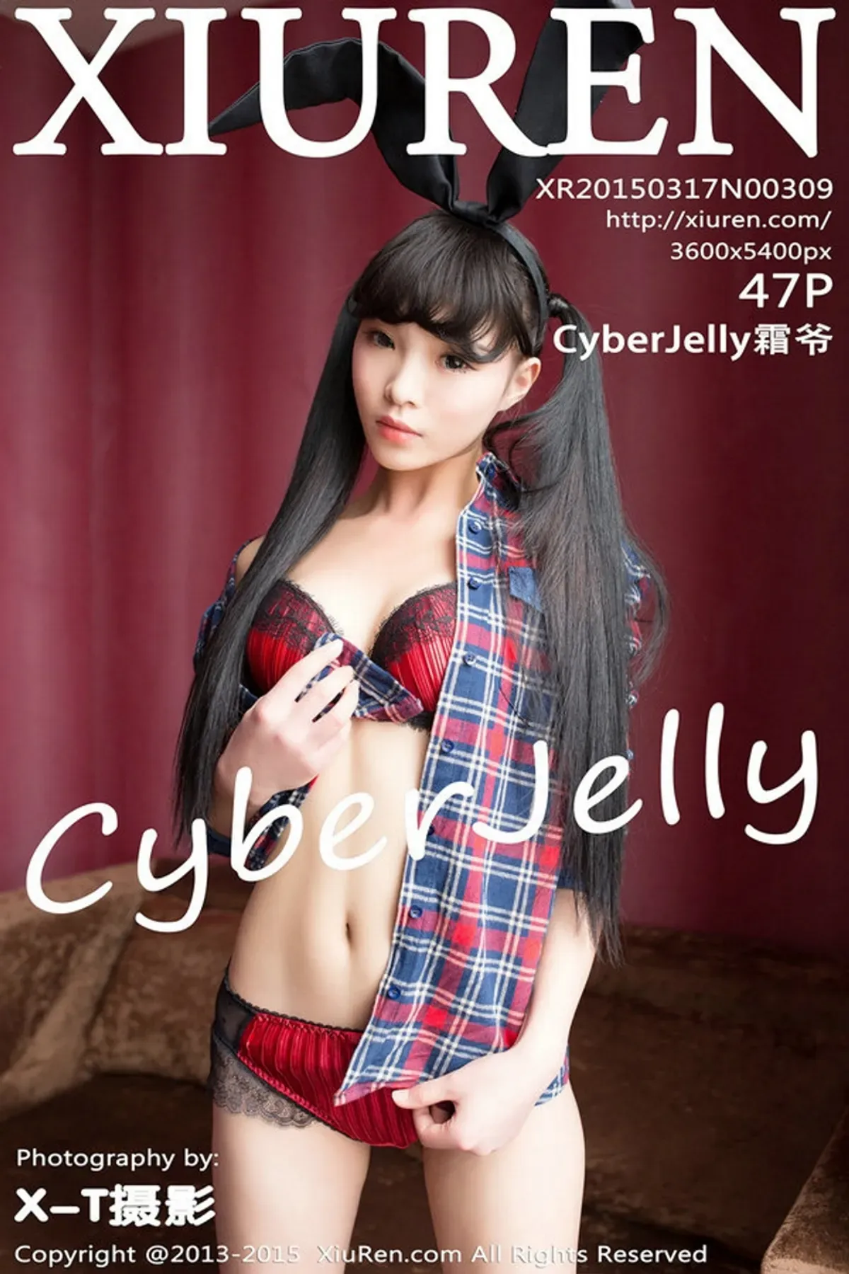 [XIUREN秀人网]2015.03.17 No.309 CyberJelly霜爷[47+1P278M]-秀女吧 XIUNVB.COM