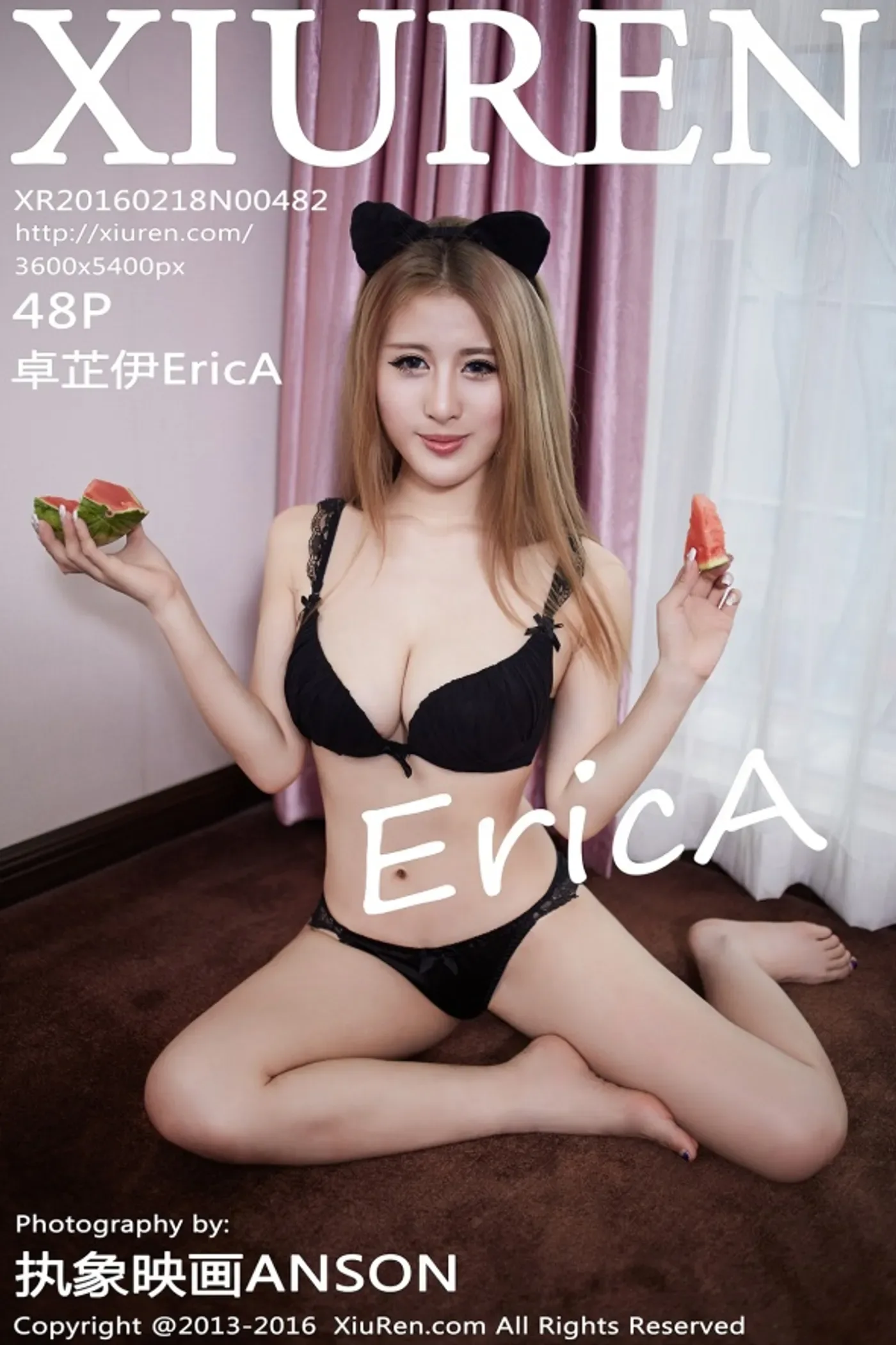 [XIUREN秀人网]2016.02.18 NO.482 卓芷伊EricA[48+1P124M]-秀女吧 XIUNVB.COM