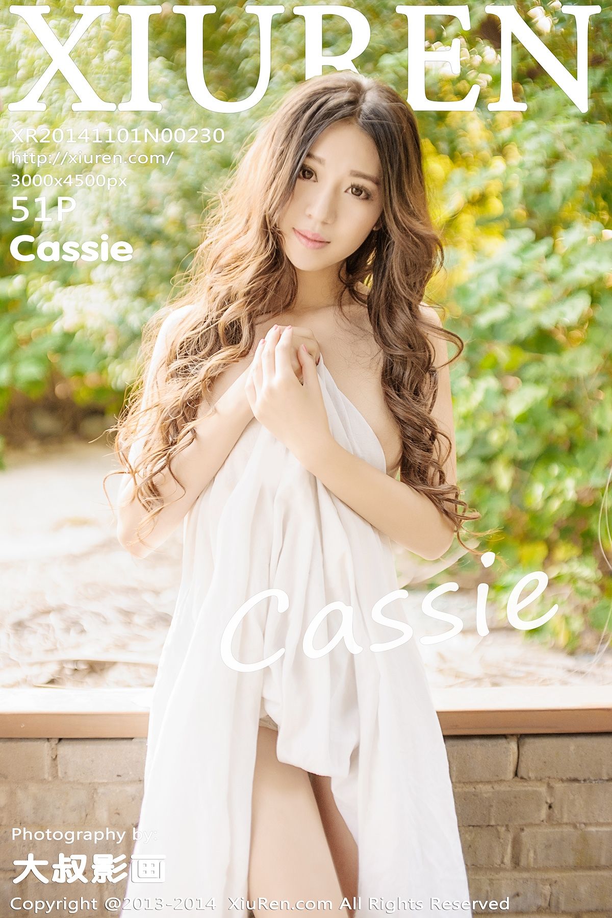 [XIUREN秀人网]2014.11.01 NO.230 Cassie [51+1P238M]-秀女吧 XIUNVB.COM