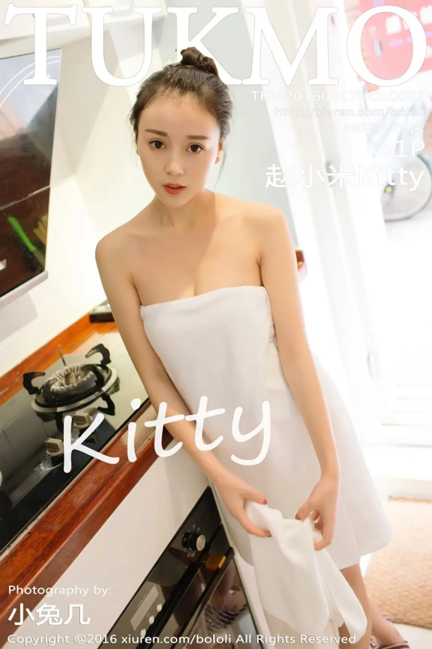 [Tukmo兔几盟]2016.08.17 VOL.091 赵小米Kitty[41+1P190M]-秀女吧 XIUNVB.COM