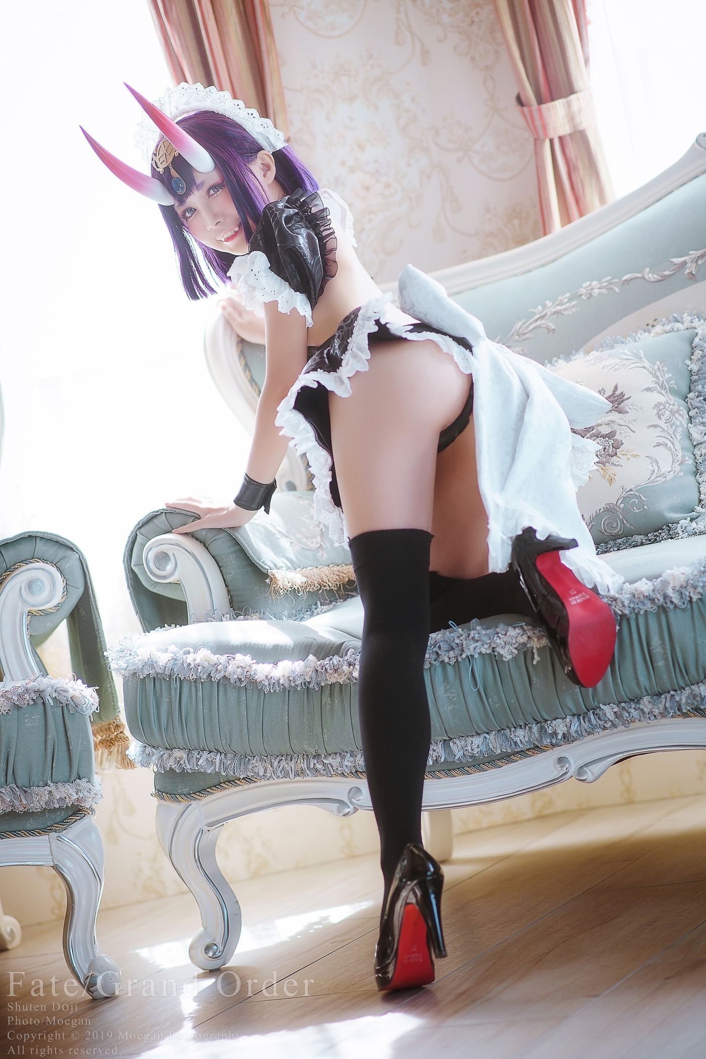 沖田凜花Rinka NO.021 FateGrand Order – 酒呑童子 Maid ver-秀女吧 XIUNVB.COM