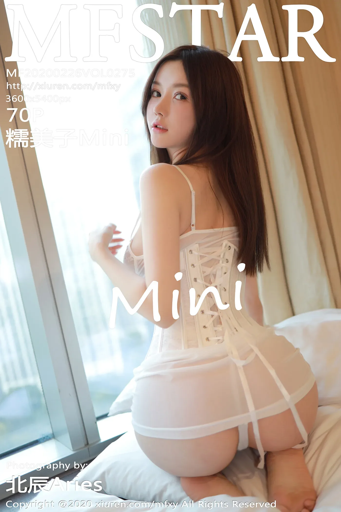 [MFStar模范学院]2020.02.26 VOL.275 白色束腰抹胸内衣下 糯美子Mini[70+1P／157M]-秀女吧 XIUNVB.COM