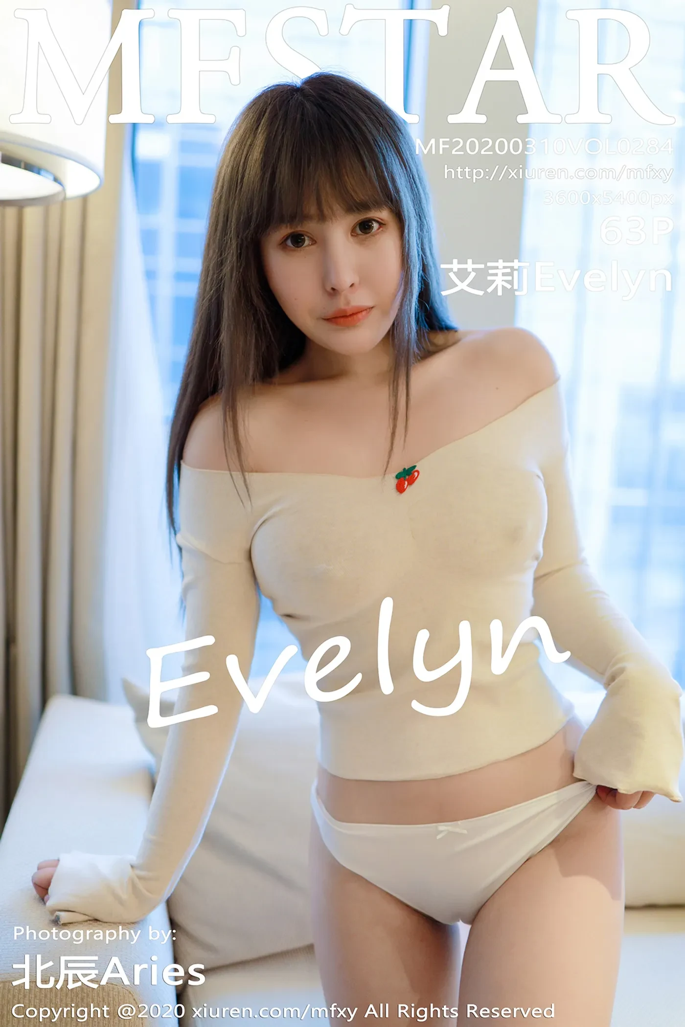 [MFStar模范学院]2020.03.10 VOL.284 雪白圆润酥胸与无比诱人翘臀 艾莉✨Evelyn[63+1P／183M]-秀女吧 XIUNVB.COM