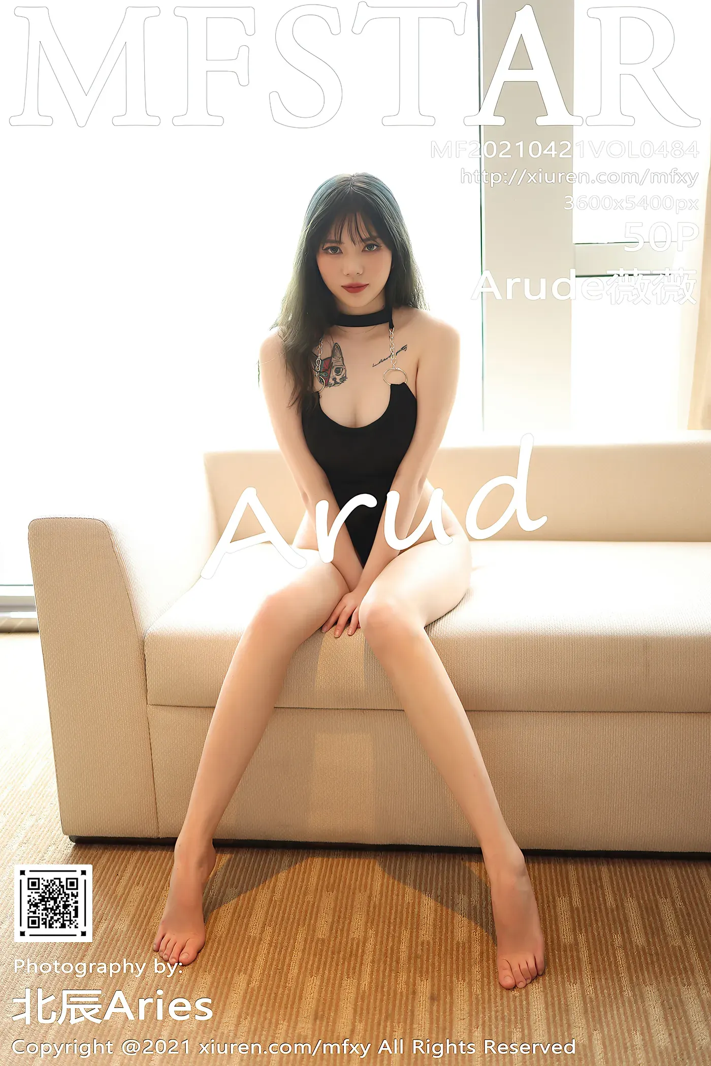 [MFStar模范学院]2021.04.21 VOL.484 Arude薇薇[50+1P／487MB]-秀女吧 XIUNVB.COM