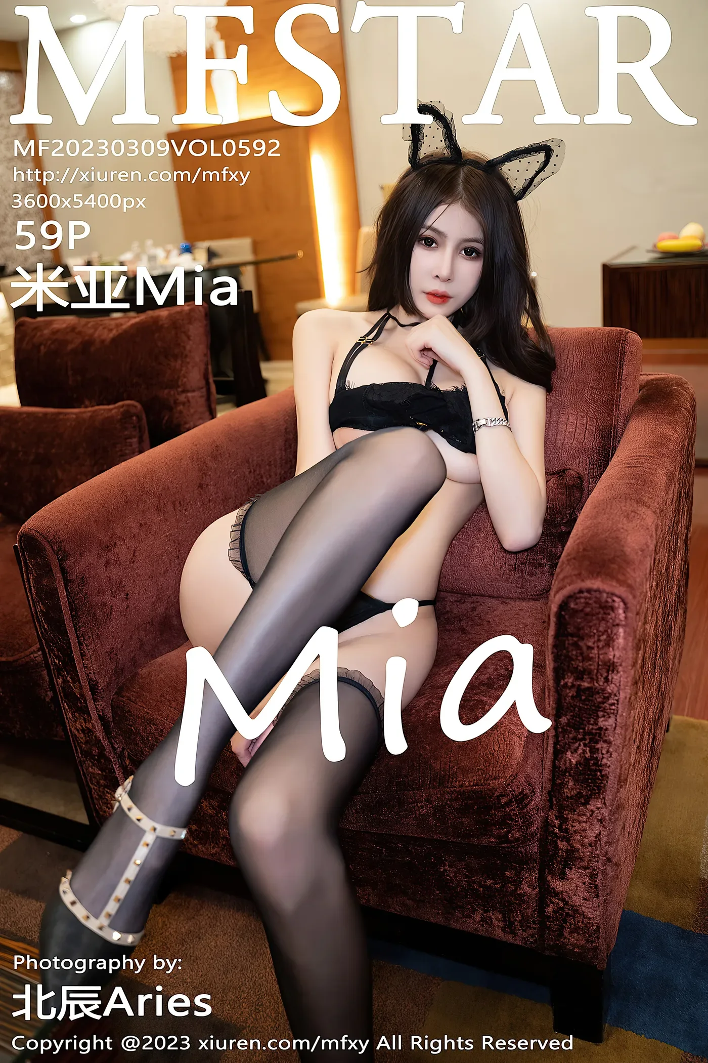 [MFStar模范学院] 2023.03.09 VOL.592 米亚Mia [59+1P616M]-秀女吧 XIUNVB.COM