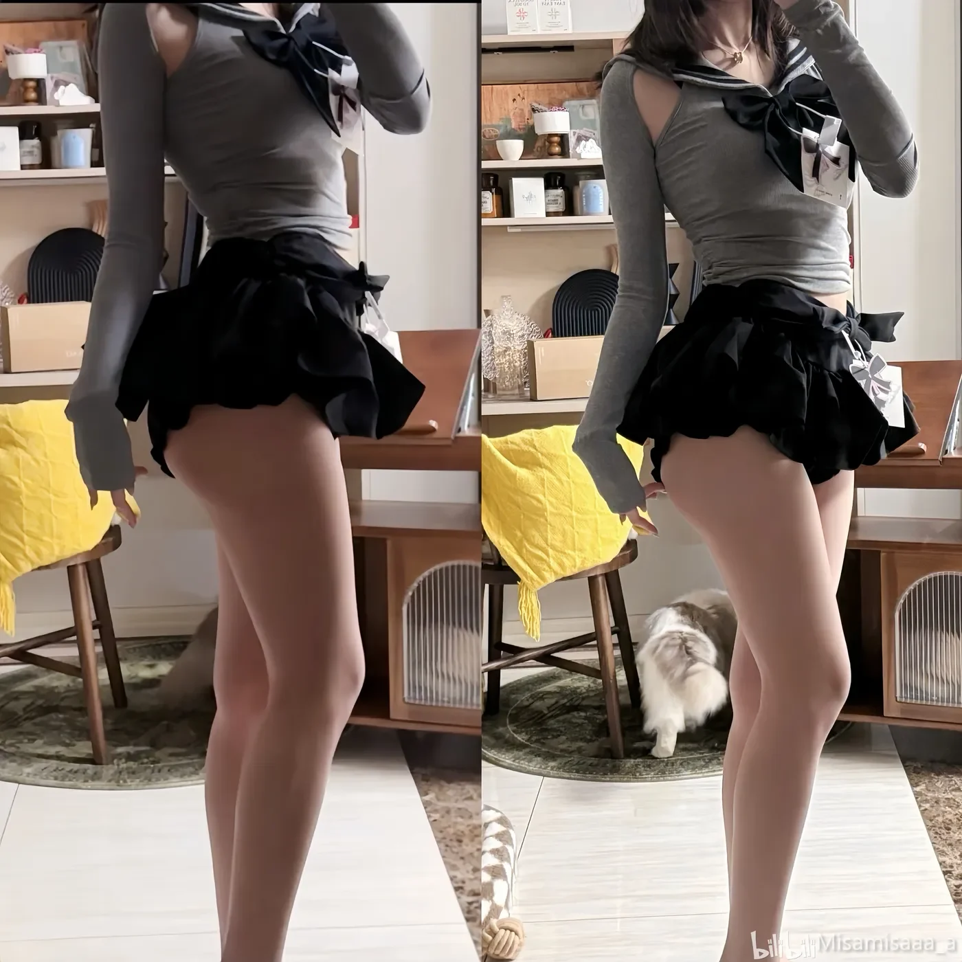 Misamisaaa_a 2024年03月27日 有些衣服正面看着挺正常，但侧面…-秀女吧 XIUNVB.COM