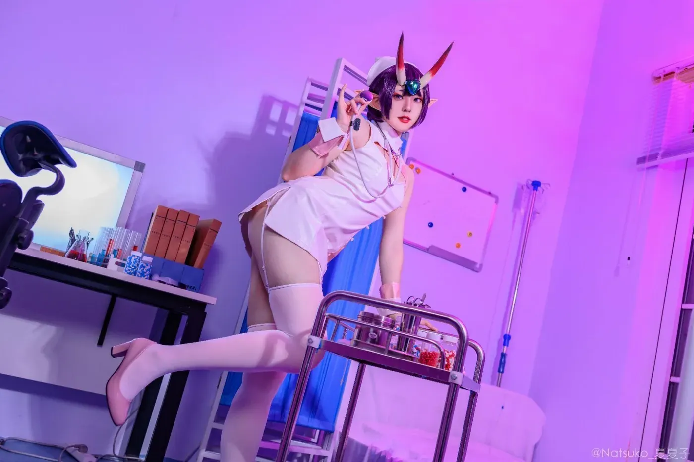 Natsuko夏夏子 – NO.019 Shuten Douji Nurse[12P-2.4M]-秀女吧 XIUNVB.COM