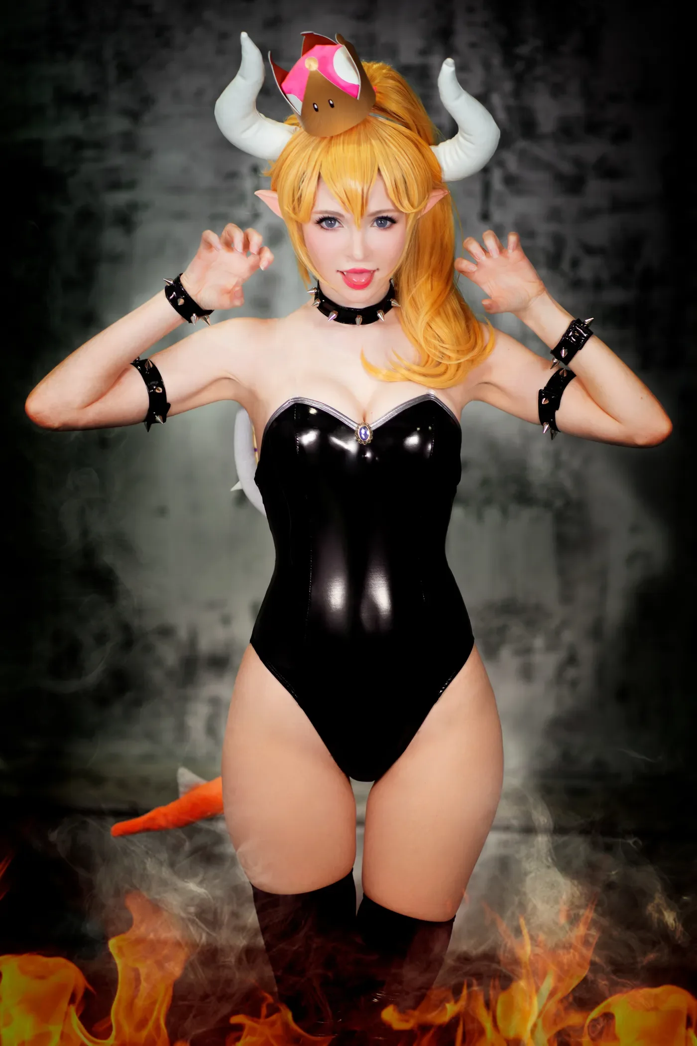 Peach milky – NO.009 Bowsette[10P／75MB]-秀女吧 XIUNVB.COM